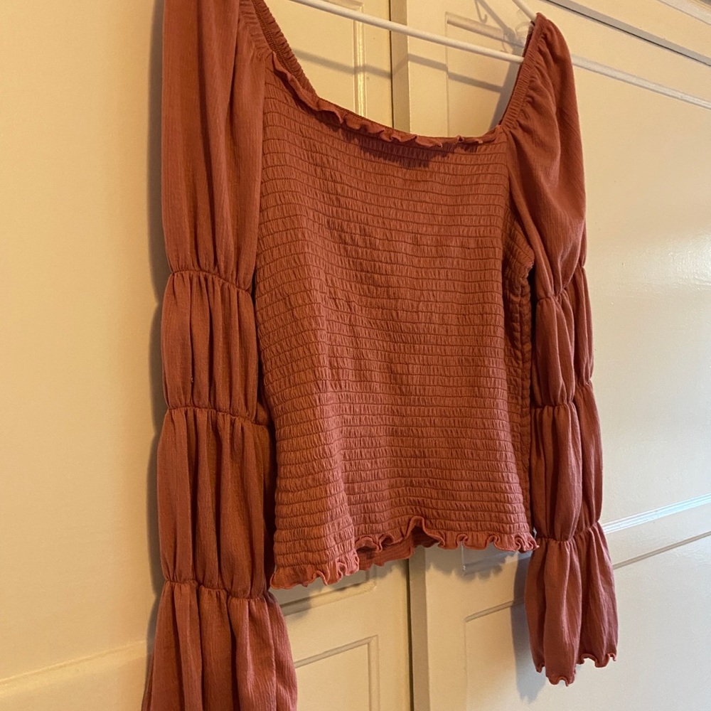 Cold shoulder top